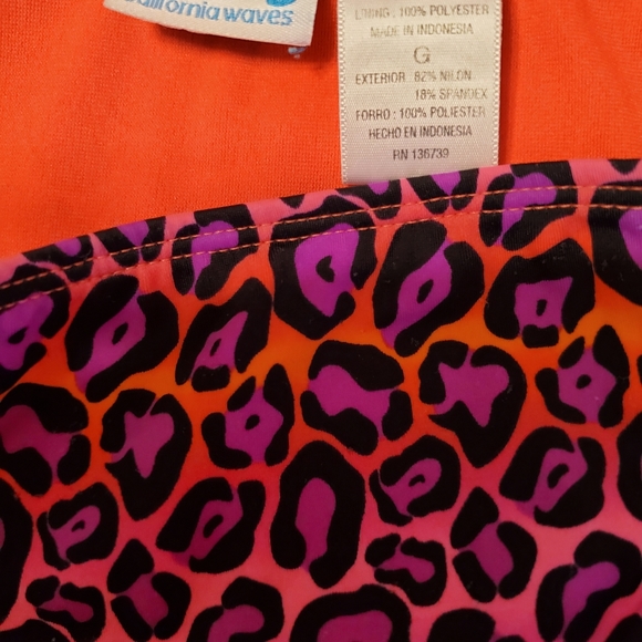 #1013 California Wave 2pc swimsuit - Picture 4 of 6